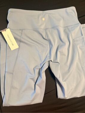 Yogalicious Powder Blue Seamless Performance Leggings